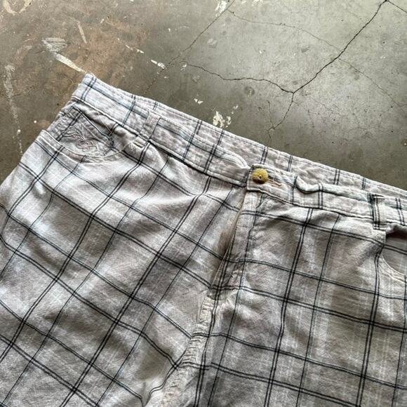 Baggy y2k fubu plaid shorts - Picture 2 of 7